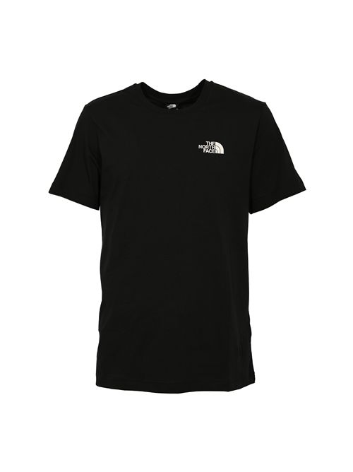 T-shirt Vertical Logo Black The North Face | NF0A8EE7JK31